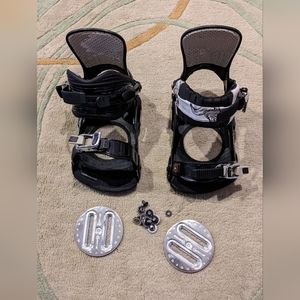 Ride VXN Black Women Snowboard Bindings